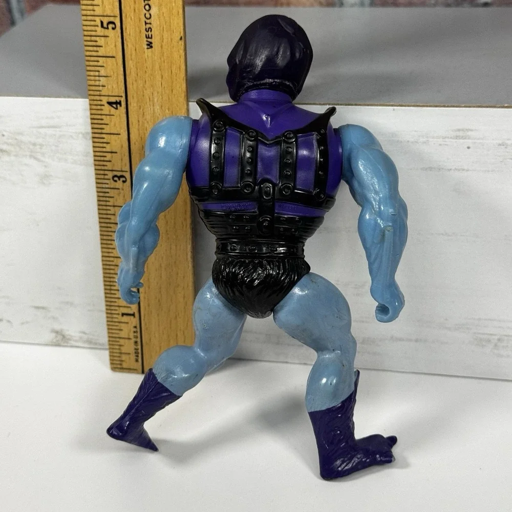 MASTERS OF THE UNIVERSE 1983‎ Mattel Battle Armor Skeletor MOTU He-Man Soft Head